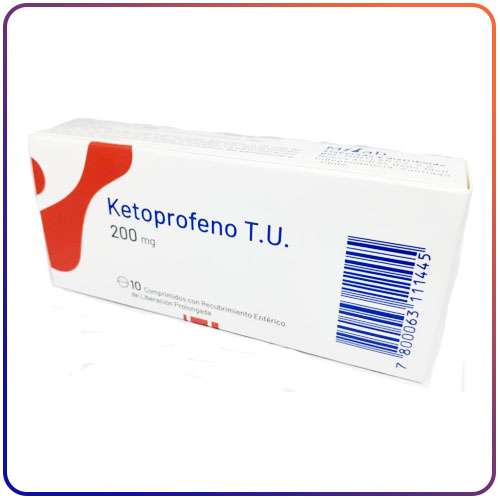 KETOPROFENO T.U. 200 MG X 10 COMP. RECUBIERTOS